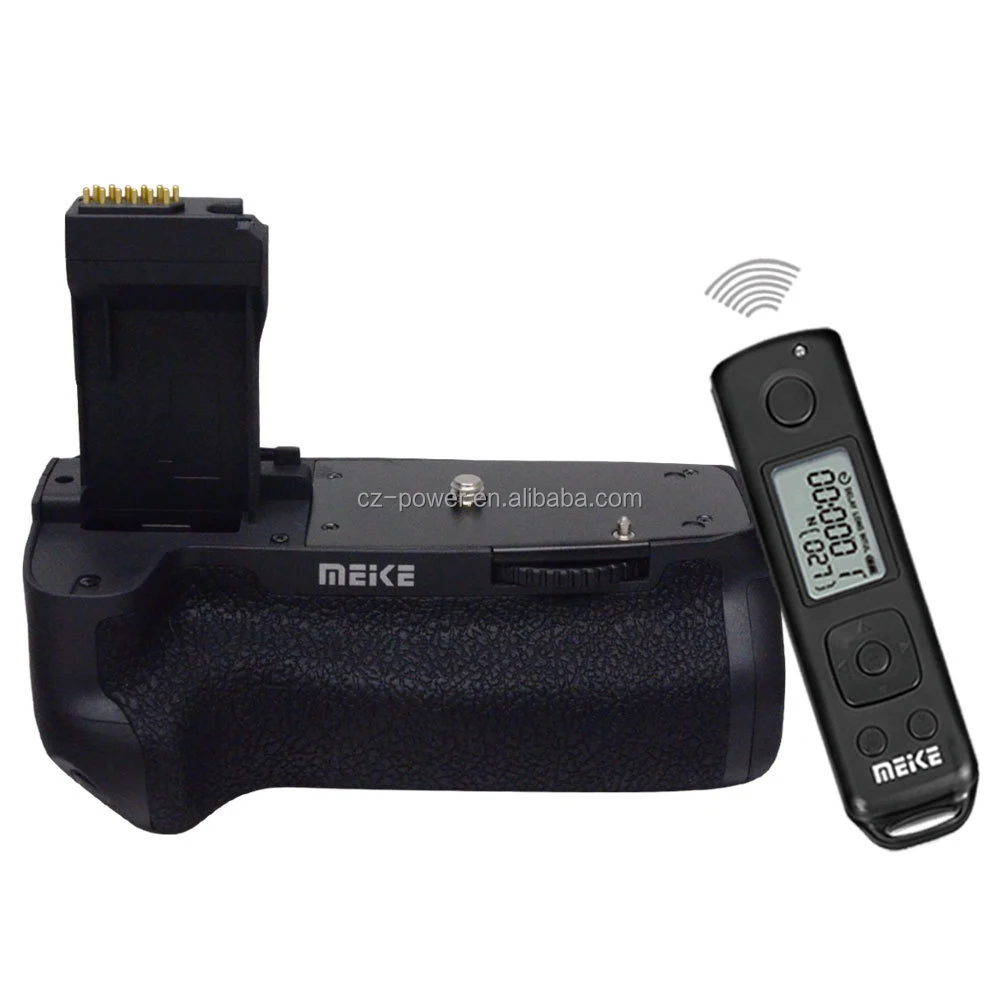 

MeiKe MK-760D Pro Vertical Battery Grip for Canon 750D/ 760D Replace As BG-E18 with 2.4G Wireless Remote Control