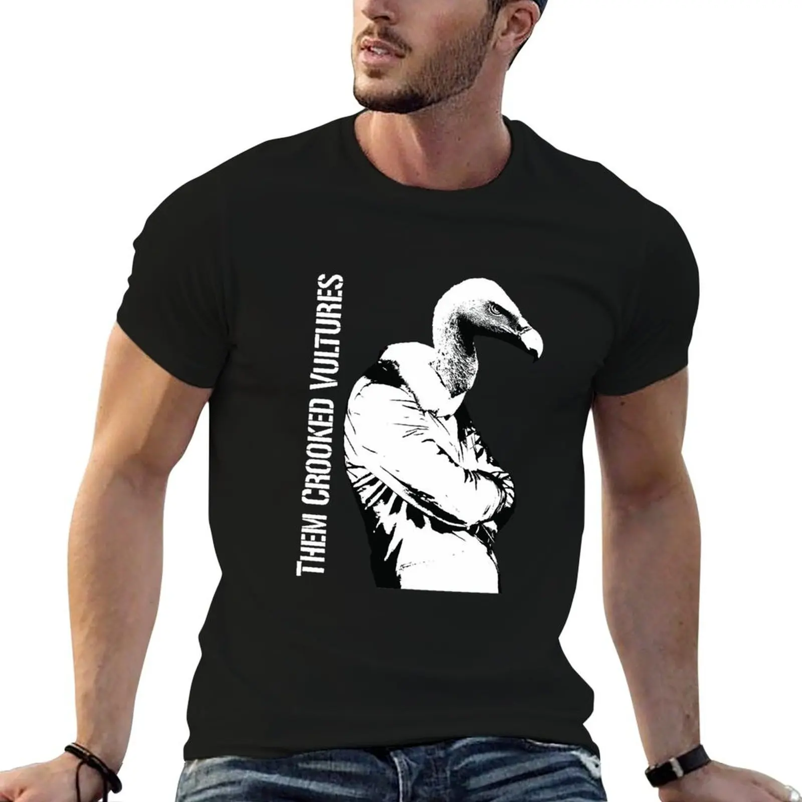 

Them Crooked Vulture T-Shirt cotton t shirts high quality man t shirt cotton T-Shirt