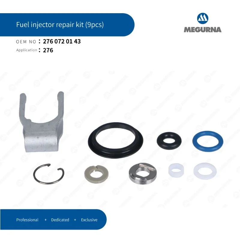 

1 set Fuel Injector Repair Kit For Mercedes Benz X290 W246 W205 C117 W212 W213 W463 W166 W222 M276/274/133/270 Engine 2760720143