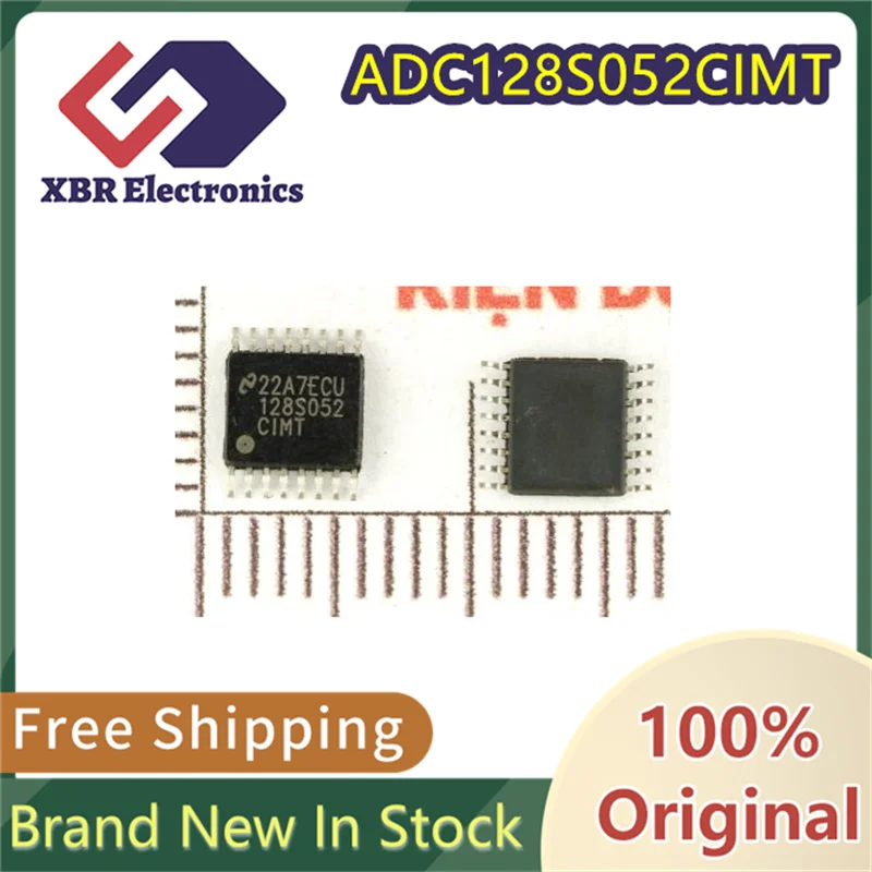 

(5/50 pieces) ADC128S052CIMTX ADC128S052 128S052CIMT New original analog-to-digital converter chip TSSOP-16 Spot