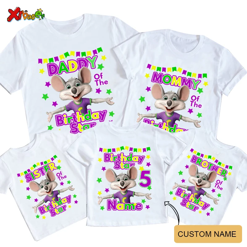 

birthday star shirt Birthday boy t Shirts kids party T Shirt Family Matching Outfit Custom Name Shirt Family Look 5th 6th 7th 8