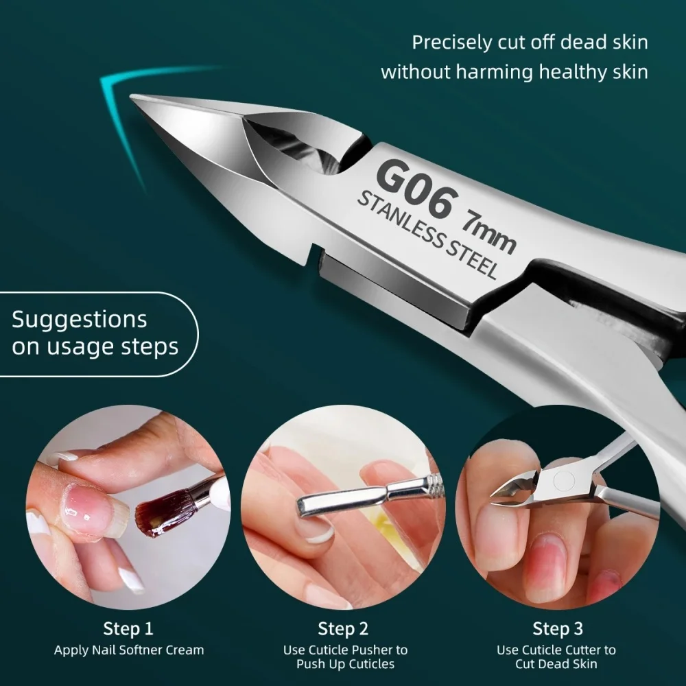 Russian Shaped Stainless Steel Cutoff Pliers To Remove Dead Skin Barbs High-end Beauty Scissors A Variety Of Styles To Choose