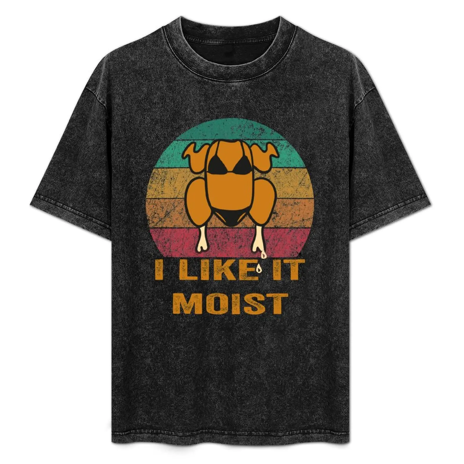 

i like it moist T-Shirt sweat plus size clothes blanks t shirt men