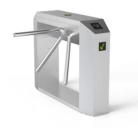 Stainless Steel  Automatic Security Barrier Gate Mechanism With RFID Access Control Tripod Turnstile