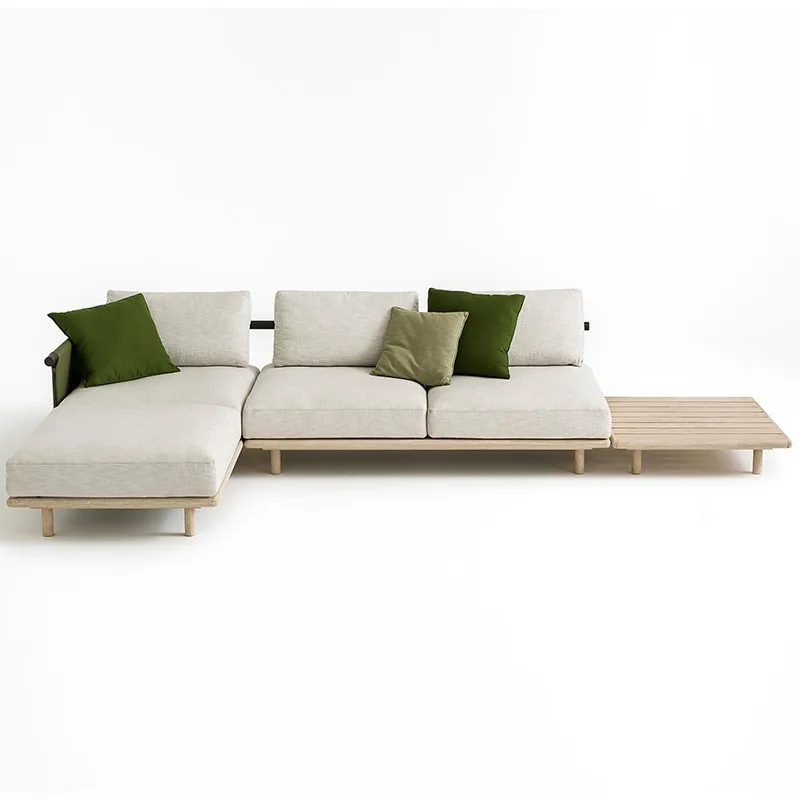 Outdoor leisure rattan sofa combination, outdoor garden rattan chair