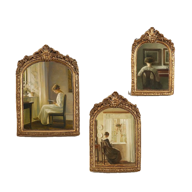 

Домашнее мягкое украшение, подвеска, фоторамка, литературный свет, роскошная рельефная живопись