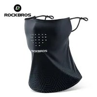 ROCKBROS Sunscreen Mask UV Protection Cycling Masks Scarf Face Cover Summer Outdoor Sports Wear Bandana Scarfs Breathable