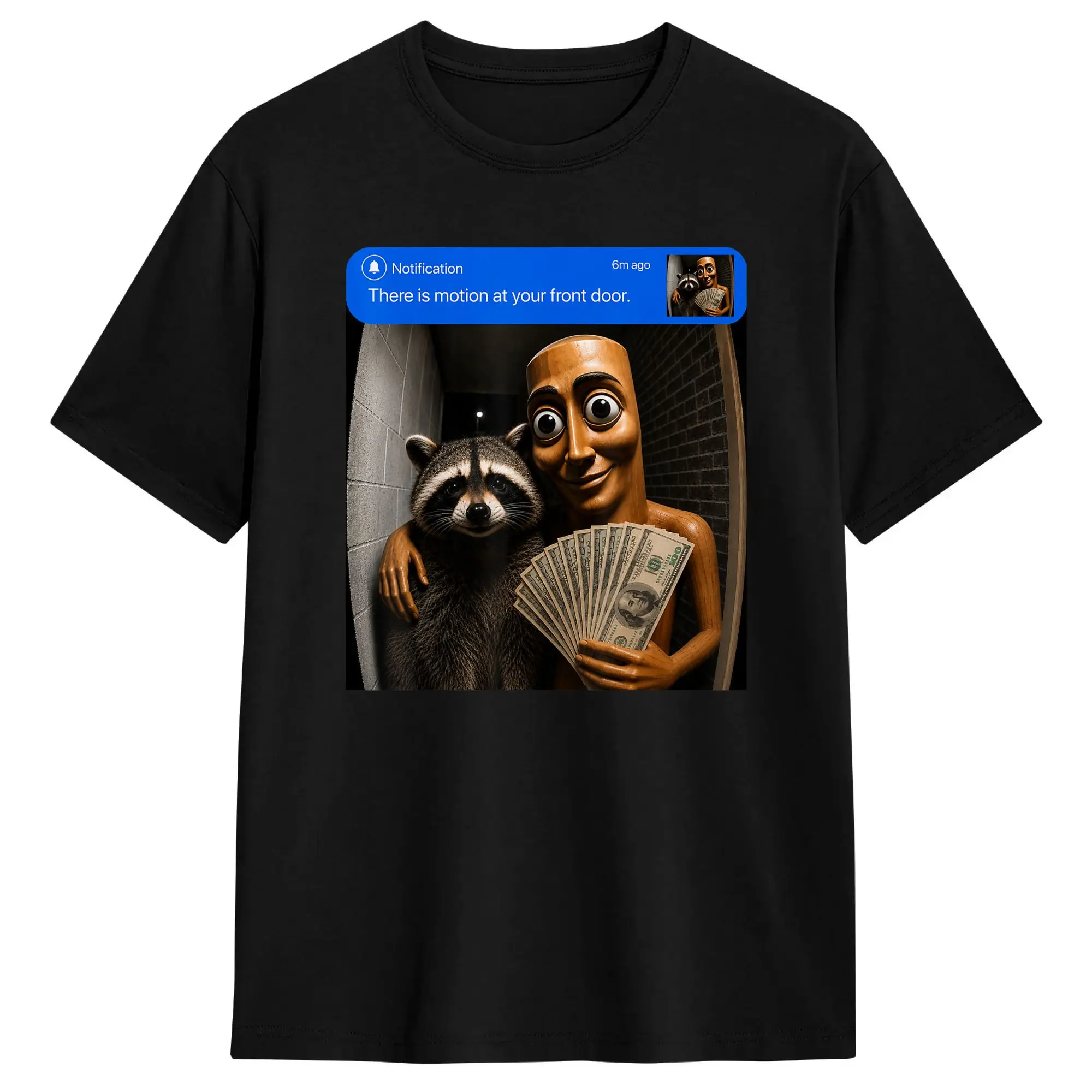 There is Motion at Your Front Tung Tung Sahur Jimothy Money T Shirt Summer Cotton T Shirts For Male Trending Casual Tee Shirt
