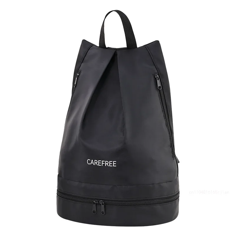 New Women's Swimming Bag Backpack with Shoe Compartment Dry Wet Separation Waterproof Beach Bag Men's Sports Storage Bag
