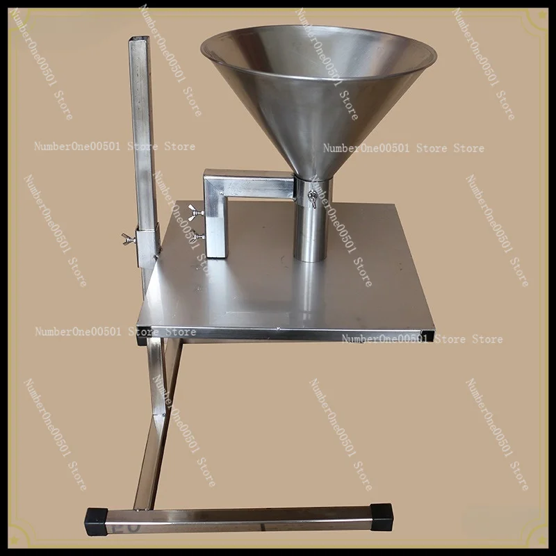 Funnel Bracket, Funnel Frame, Wheel Cake, Flat Mouth Press and Fix Clip, Tea Funnel, Cone Packing, Packer Stainless Steel