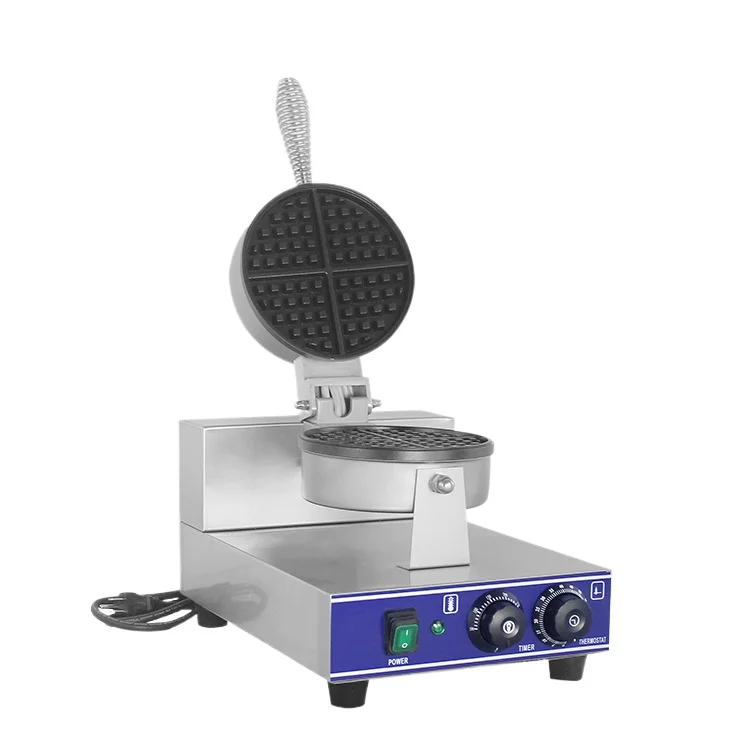 

Waffle Machine Thickened Commercial Plaid Cake Muffin Machine Double-Sided Electric Heating Waffle Baker Coffee Shop