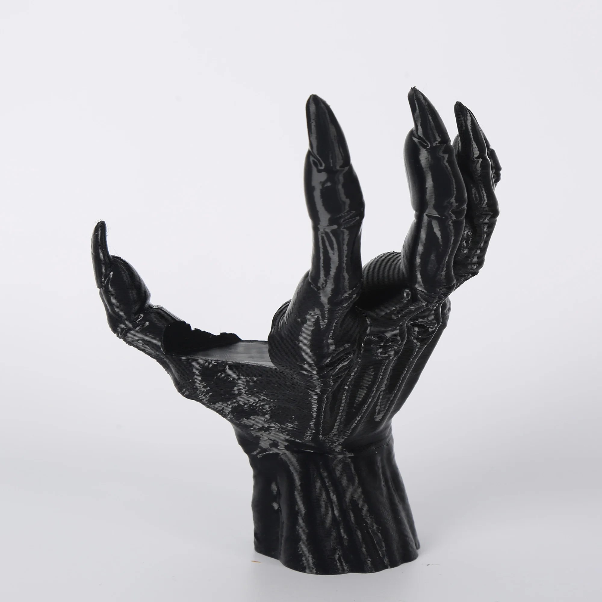 1 Piece of Gothic Art Hand-Shaped Bookshelf, Study Display Rack/Coffee Shop Decoration/Cultural and Creative Space Ornament