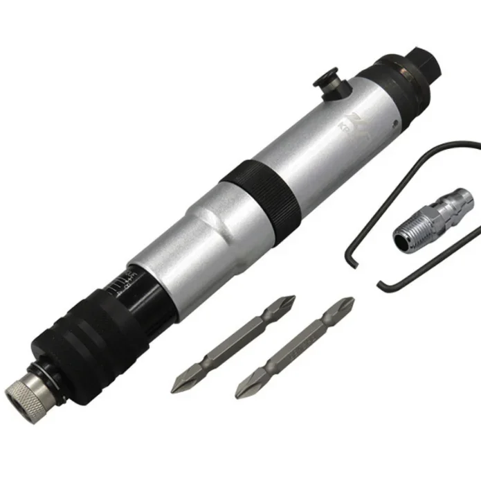 Zhixin Pneumatic Air Screwdriver Clutch Style Precision Torque Adjustment Air Screw Driver 1200RPM For 2-4MM Screw