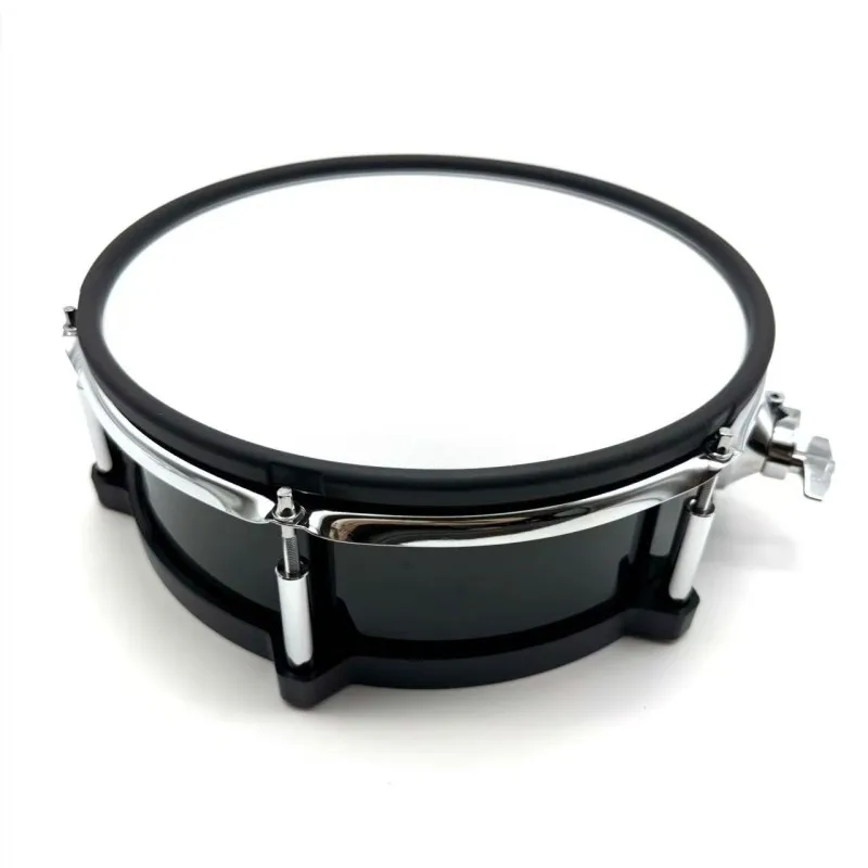 10-inch Electronic Drum With Dual-zone Wooden Body And Three-layer Mesh Head, Suitable For Roland Sound Sources