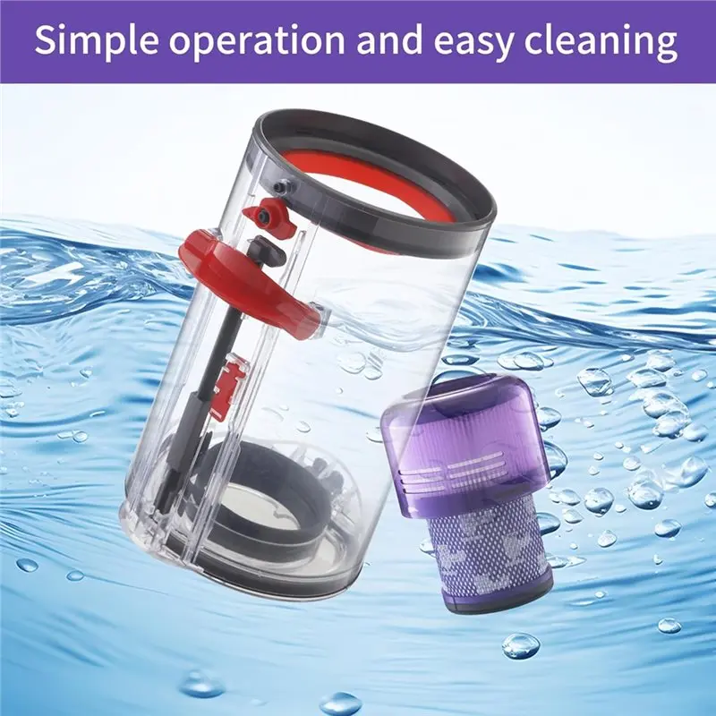 【PASSIONE 】Replacement Parts Accessory Dust Container For Dyson V11 V15 SV14 SV15 SV17 SV22 Vacuum Cleaner - view 5