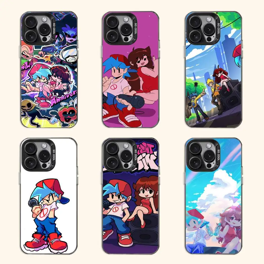 

F-Friday N-Night Funkin Case for iPhone 11 12 13 14 15 16 17 Pro Max XS X XR Cover