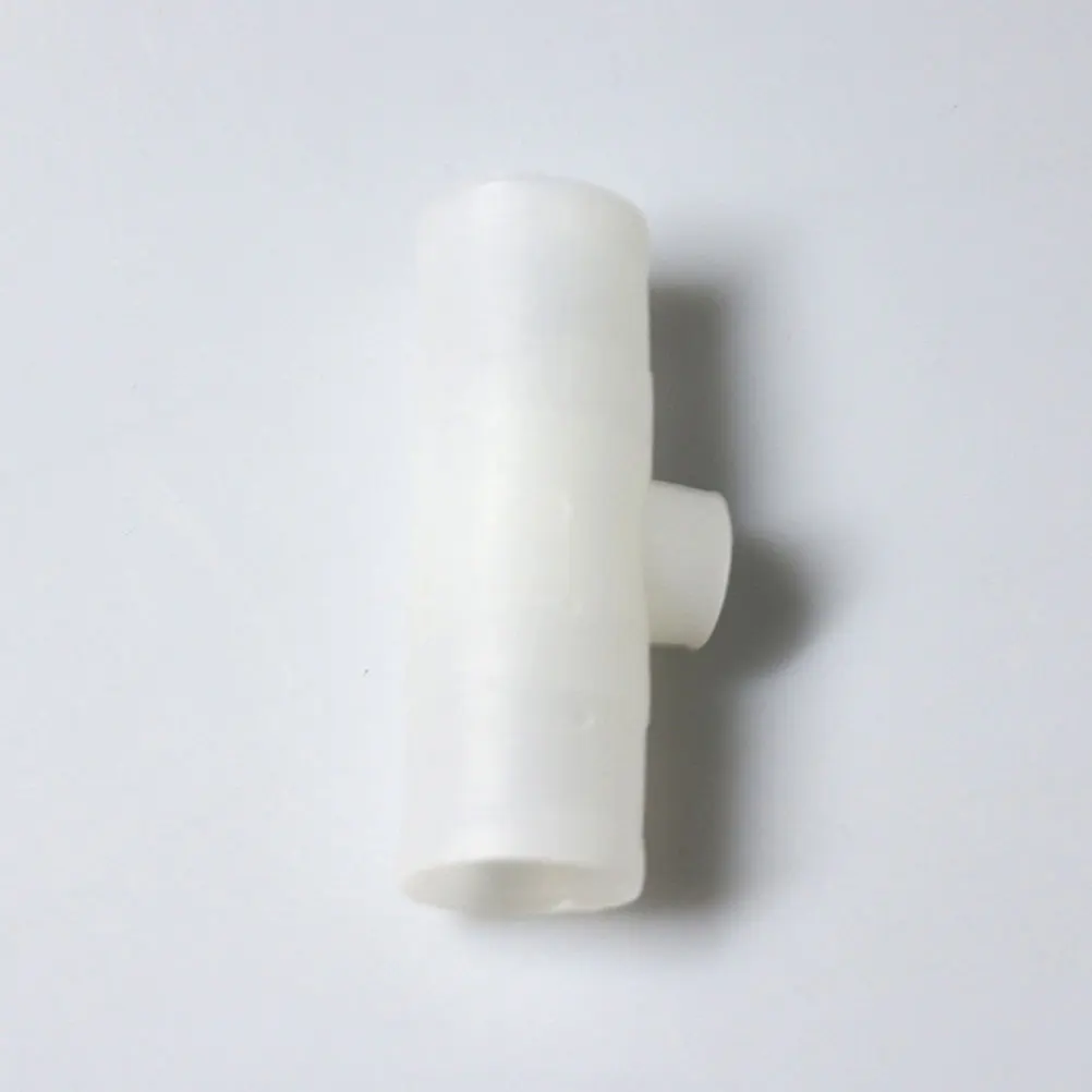 

15pcs Chicken Waterer Tee Fittings Automatic Drinking Fountain White Plastic Tee Water Pipe Durable Efficient Easy Cleaning