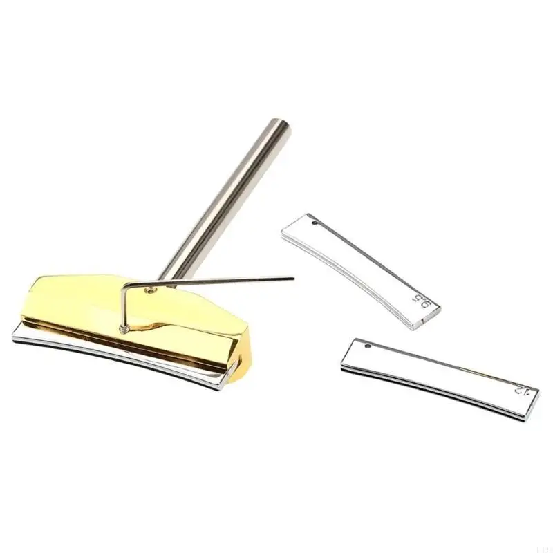 Guitar Bass Fingerboard Fret Press Caul & Fret Inserts with Wrench Luthiers Tool Fingerboard Pressings Tool