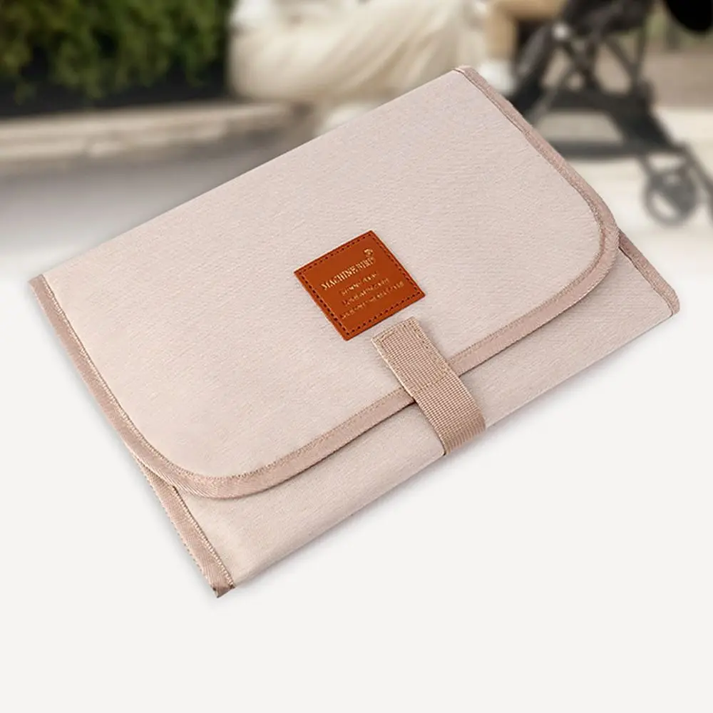 وسادة تغيير حفاضات الأطفال حديثي الولادة مقاومة للماء وقابلة للطي ومحمولة أثناء السفر وبساط تغيير الحفاضات مريح وسهل التنظيف #4