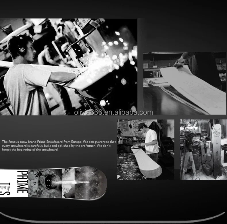 set da snowboard ad usura rapida, fissatore, set di attrezzature da sci per racchette da neve per uomo Downhill Snowboard