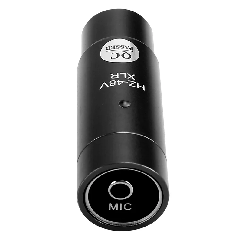 B47C Phantom Power Adapter Mikrofon System Audio Mixer Für Kondensator Mikrofon 48V XLR Mic Adapter 3,5 Mm