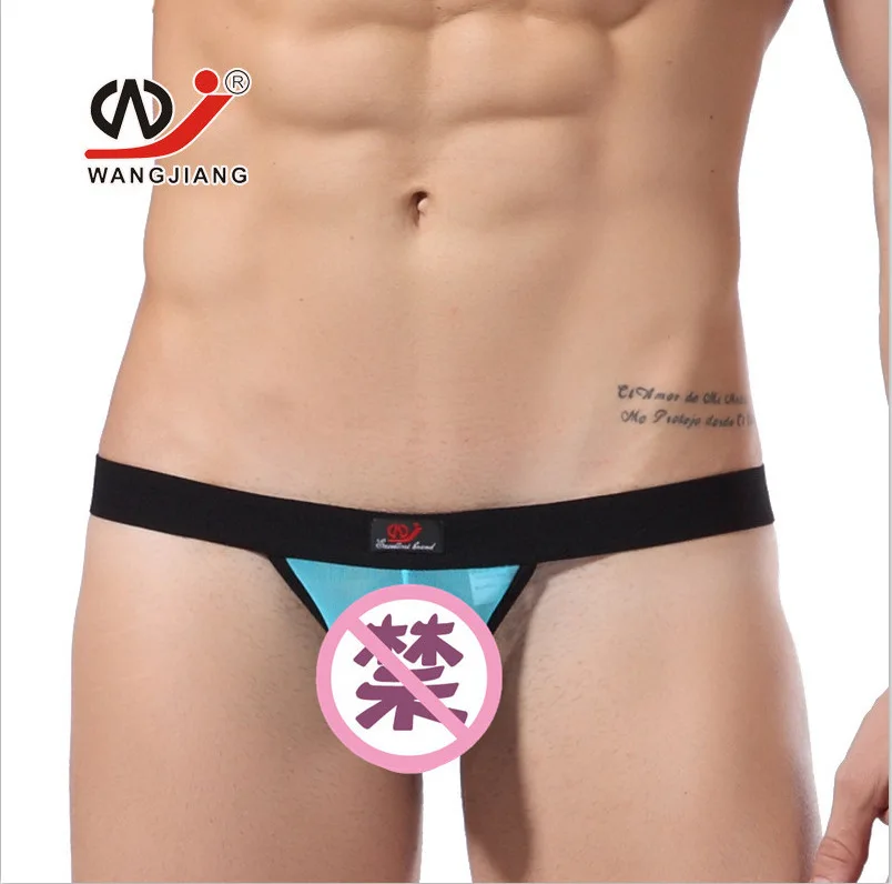 Men\'s Sexy Underwear Youth Transparent Mesh Strapless Thong Gays Funny Jockstrap Underpants Homme G String Tangas Sissy Panties