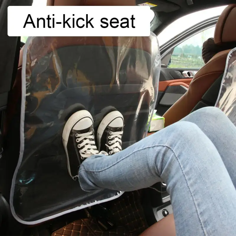 Anti-dirty Protection Car Children Seat Waterproof Anti-Kick Seat Back Covers Auto Stain-Resistant Protector Mat From Dirt Mud