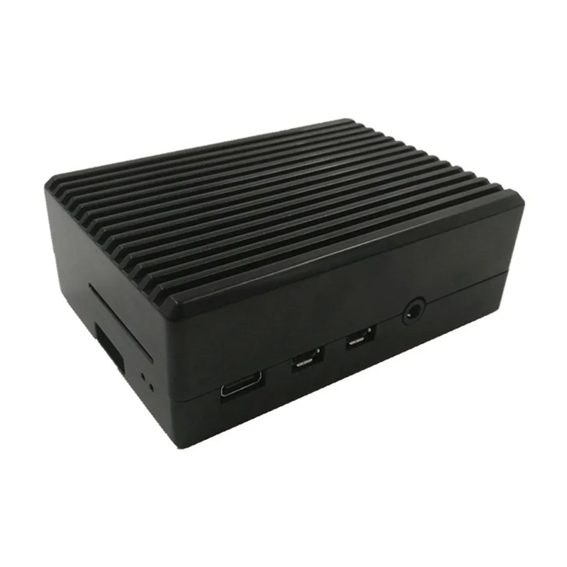BHBD-Aluminum Alloy Case For Raspberry Pi 4 Metal Shell Passive Cooling Enlosure Case For Raspberry Pi 4 Model B
