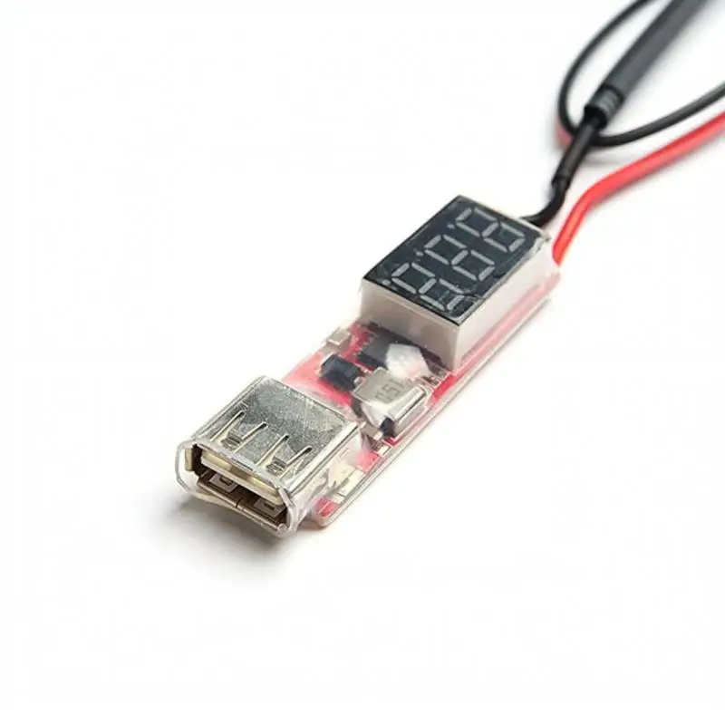 Lithium Battery Charger Converter 2S-6S T/XT60 Plug High Accuracy Voltage Display for Professional RC Hobby Use
