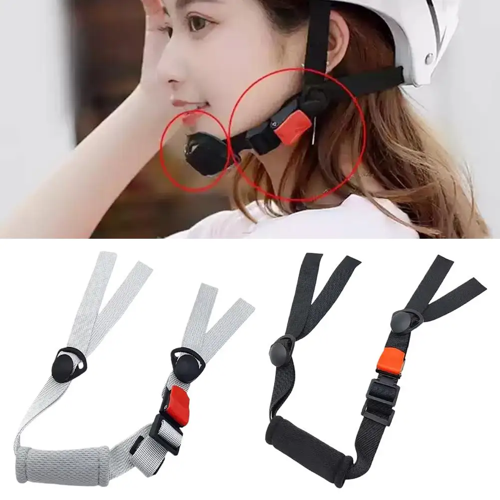 Motorcycle Helmet Chin Strap Clip Universal Adjustable Quick Release Buckle Fastener For Electric Bike Safety Helmet