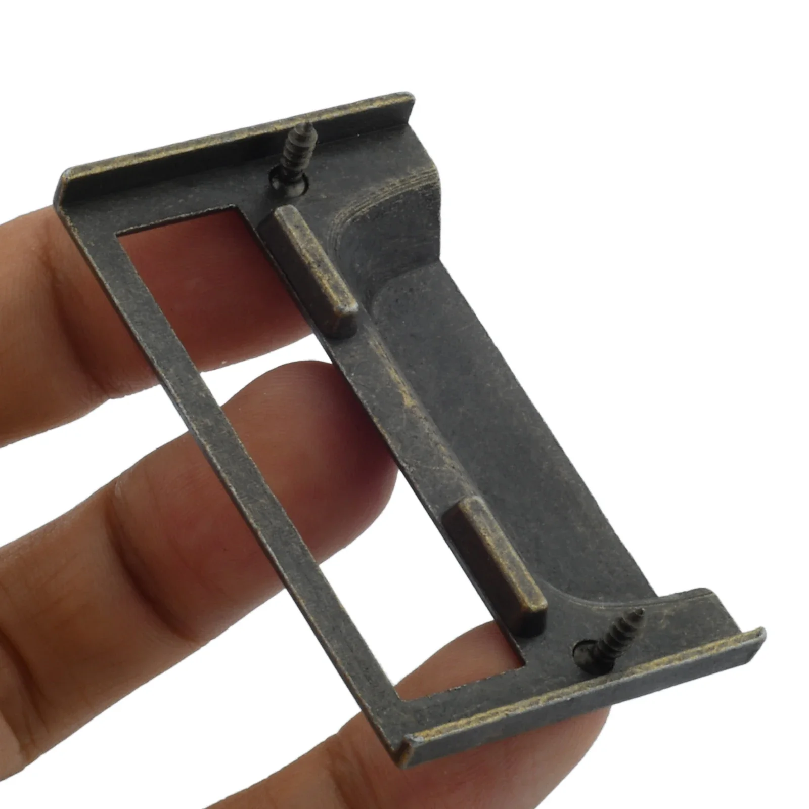 1pc Label Tag Frame Card Holder with Screws Cupboard File Case Gift Box Cabinet Pull Handles 60*36mm Zinc Alloy