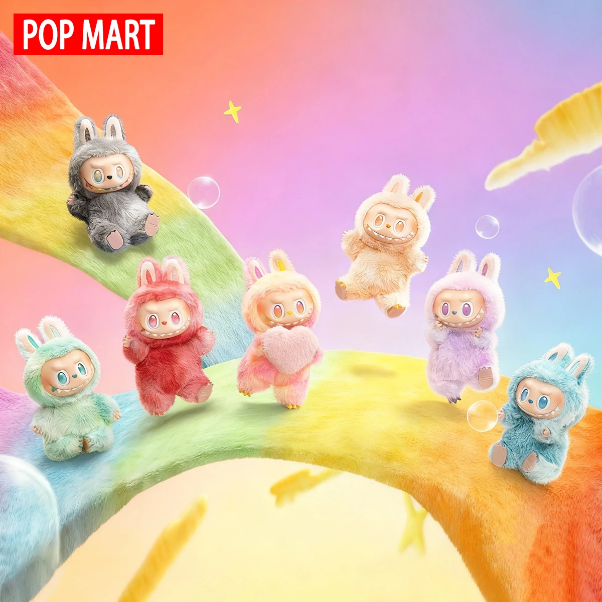 Labubu doll - Macaron color - 100% genuine. It's the perfect gift for children, family and friends. - Image 5