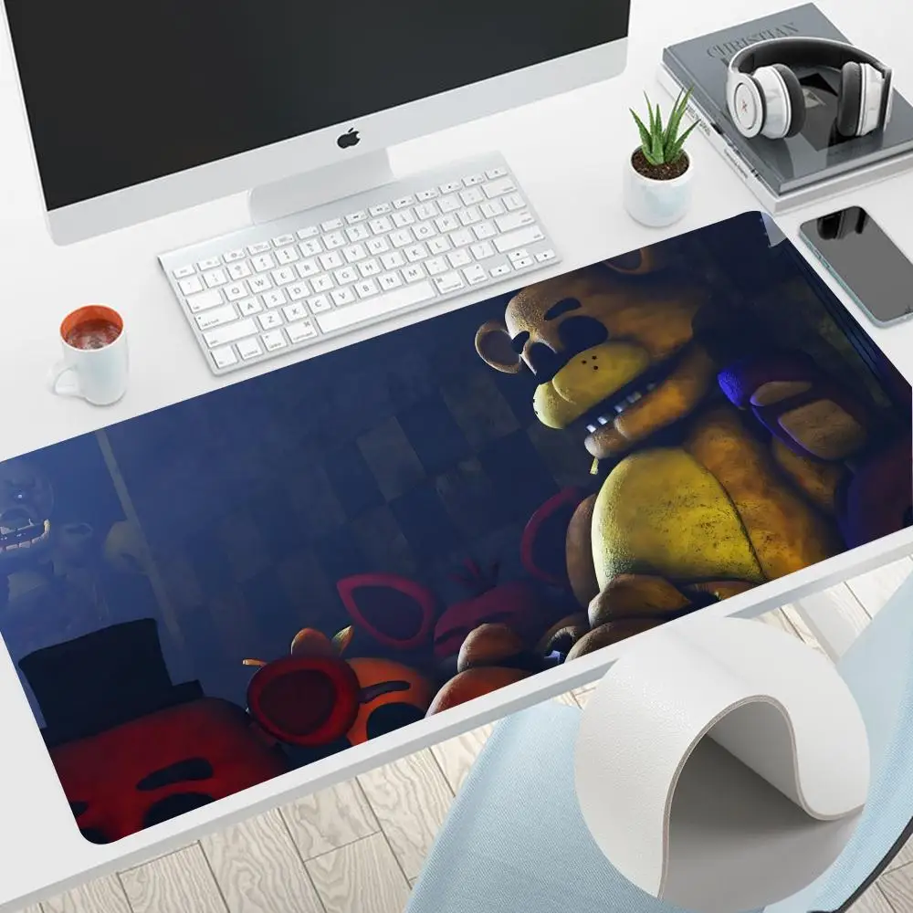 

F-Freddys At F-Five N-Nightses Mouse Pad Home Office Large Mouse Pad Gamer Waterproof PU Leather Desk 600x300mm Mat Computer Mou