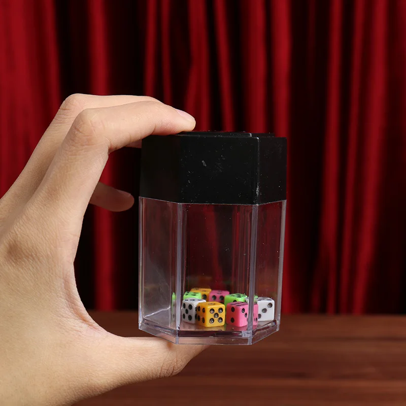 كبير الحجم انفجار النرد الخدع السحرية واحد إلى أربعة النرد عن قرب أوهام Mentalism للتحايل الدعامة الأطفال نكتة المزحة سهلة