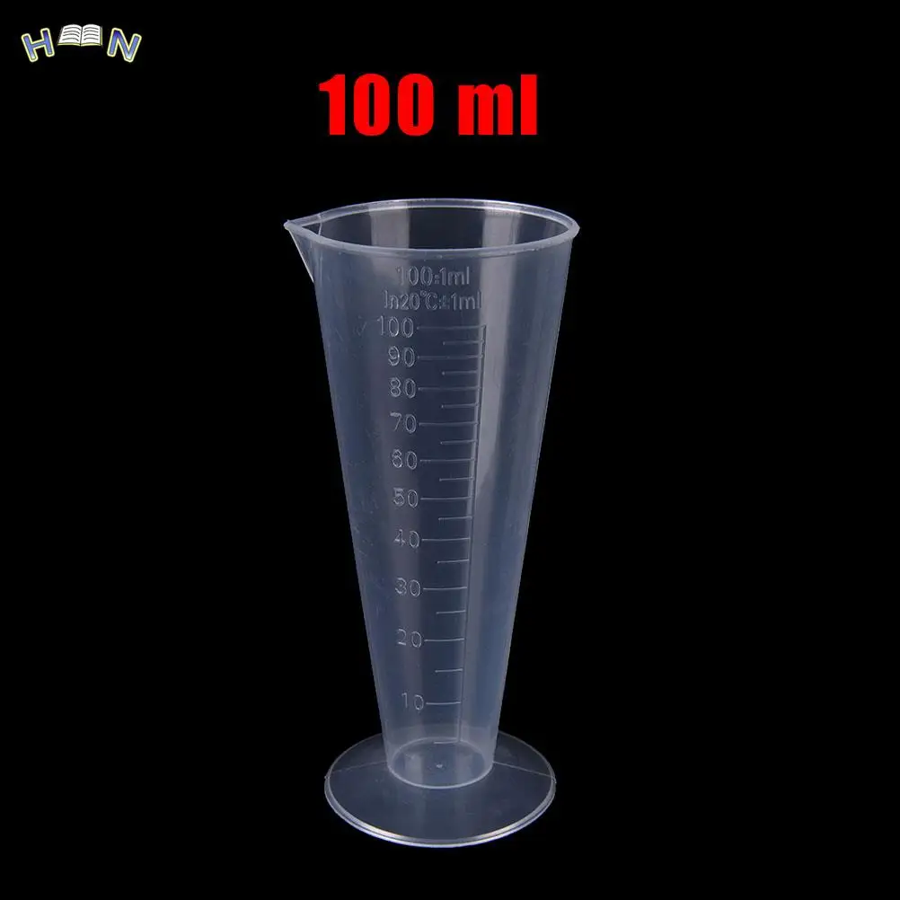 100 ml Plastic Measuring Cup Jug Pour Spout Surface Kitchen/laboratory tools school accessories 1pc