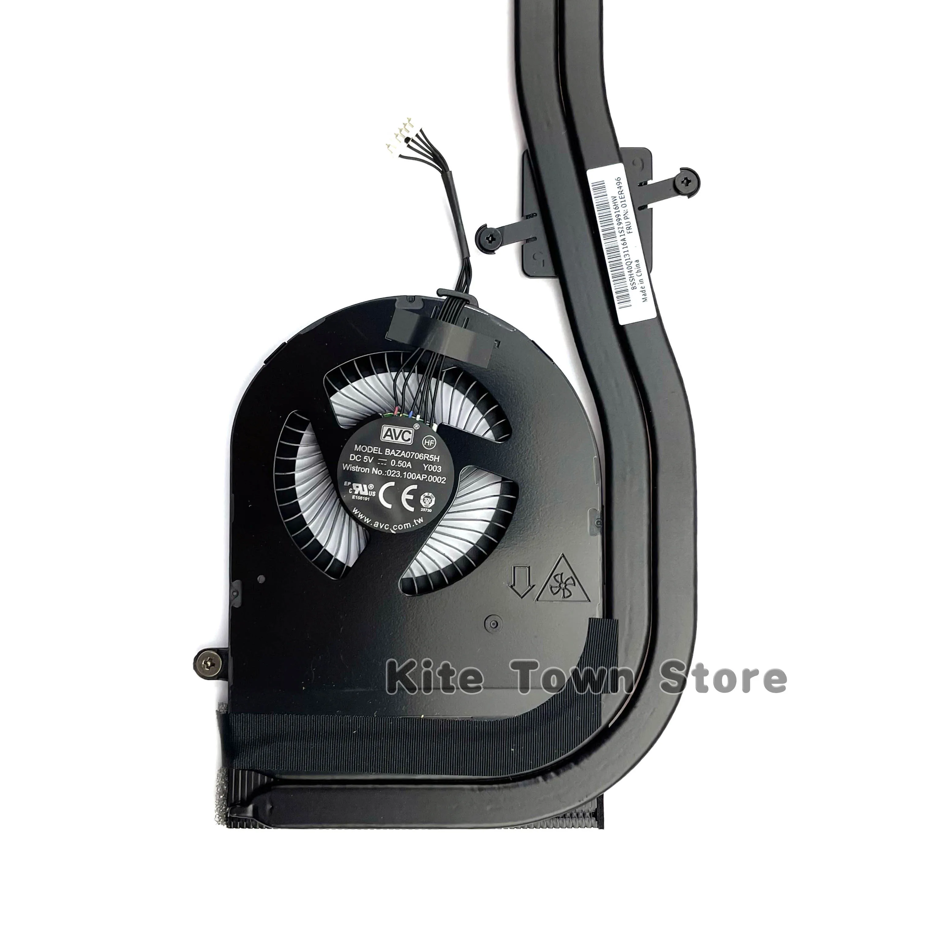 Imagem -03 - Ventilador Cpu com Dissipador de Calor para Lenovo Thinkpad Versão Gráfica Discreta T580 P52s 01er495 01er496 Novo