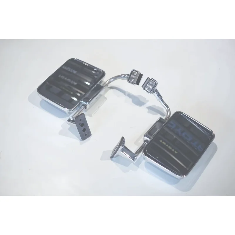 Suitable for Nissan Patrol Y60 Side Mirror Rearview Mirrors Silver 1 Pair Safari Y60 Wide-view Rearview Mirror