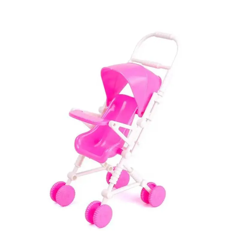 Mini Skateboard Bicycles Stroller Doll Toy For Barbie Kelly Dolls Outdoor Sports Miniature Accessories Dollhouse Toy Girls Gifts