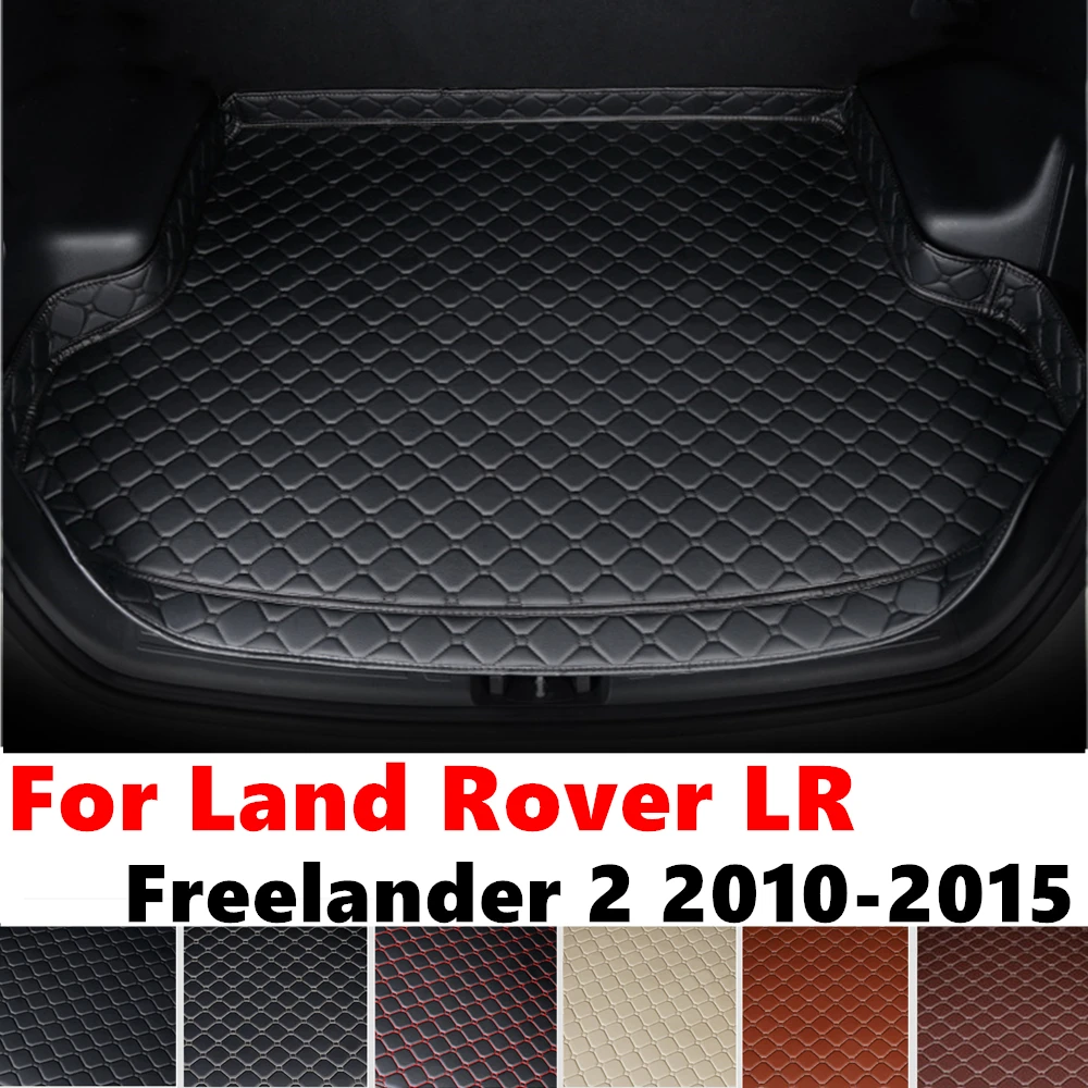 High Side Car trunk mat for Land Rover Freelander 2 2015 2014-2010 Tail Boot luggage Pad Rear Cargo Liner Interior Accessories