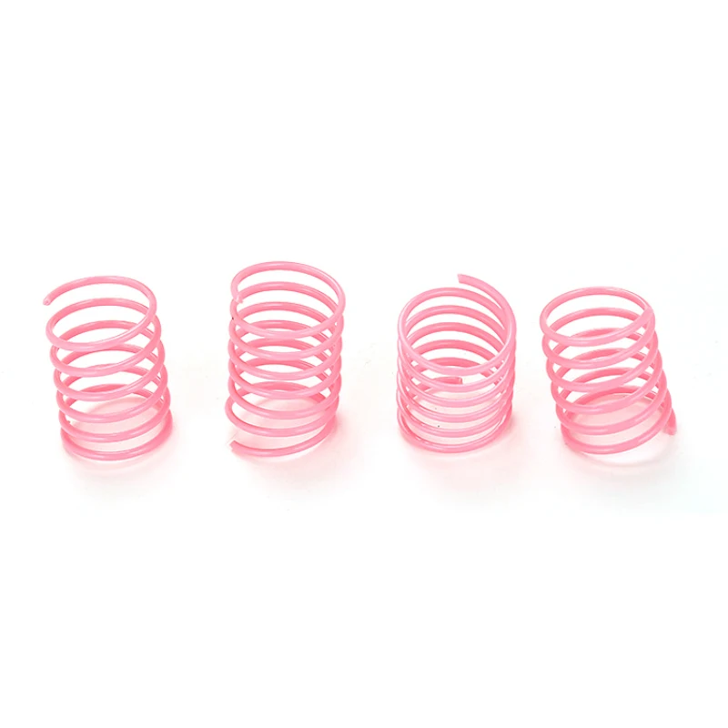 4/Kitten Coil Spiral Springs Cat Toys Interactive Gauge Cat Spring Toy Colorful Springs Cat Pet Toy Pet Products