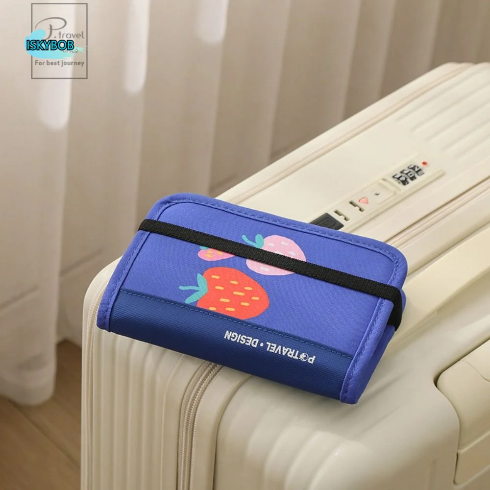 

Нейлоновый чехол для паспорта, кошелек для документов, дорожный бумажник, держатель для билетов, футляр для карт, сумка для хранения карт, аксессуары для путешествий