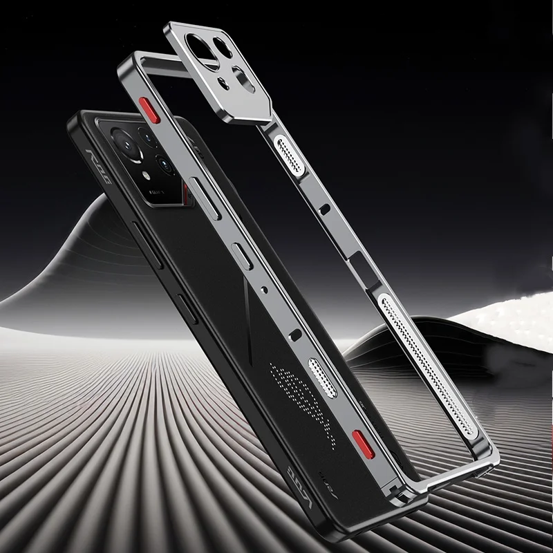 Capa Protetora de Lente de Câmera em Metal de Liga de Alumínio para ASUS ROG Phone 9 Pro, Capa Protetora de Lente de Câmera para Phone 9