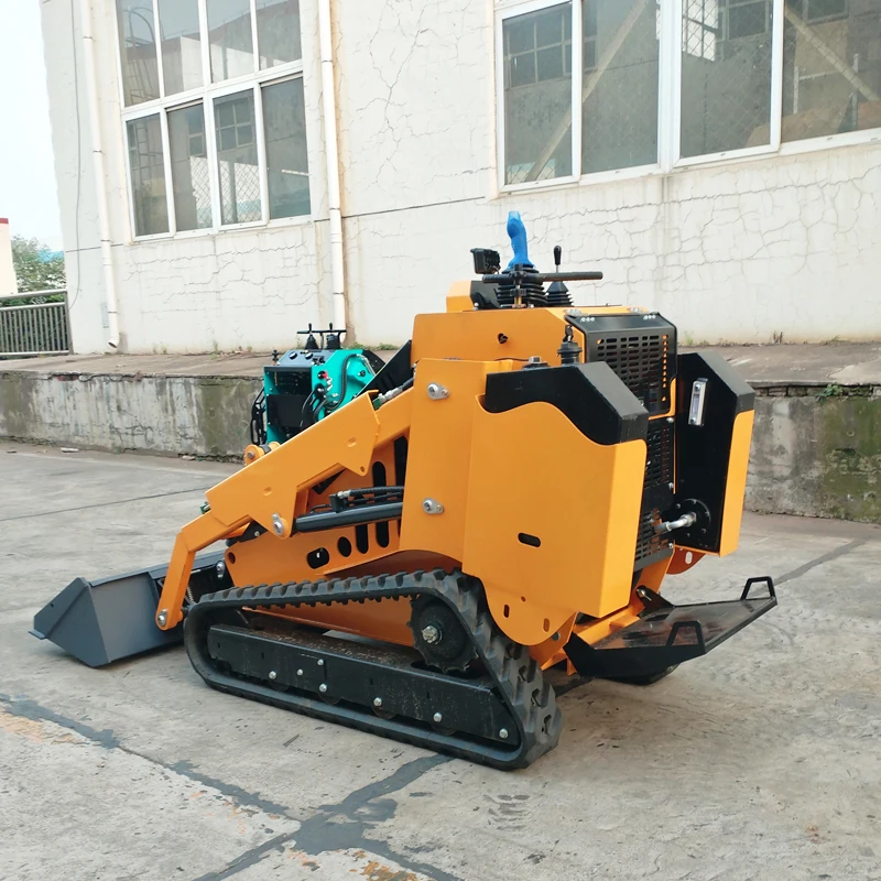 جرافة انزلاقية رخيصة للبيع جرافة انزلاقية صغيرة مع مسار مرفق جرافة صغيرة تصنيع جرافة انزلاقية التوجيه الزاحفة