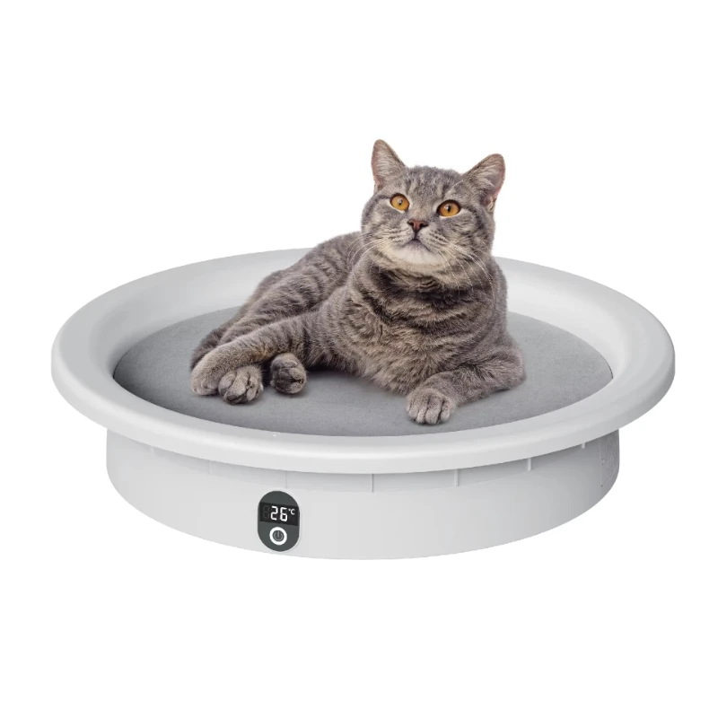 Large Fashion Heated and Cooling Smart Pet Bed for Dogs and Cats | High Quality with Auto Temperature Control Health Monitoring