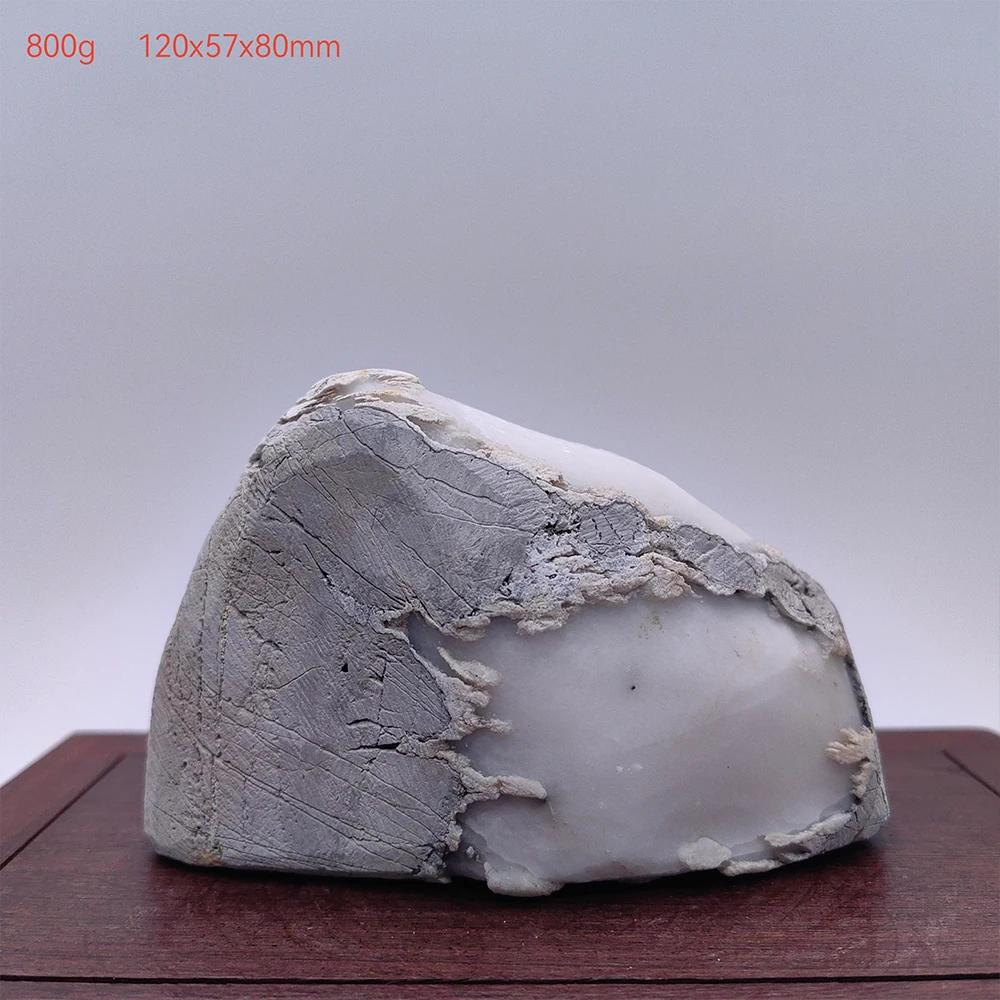 

1PC Landscape Stone Asian Natural Stone Reiki Home Decorations “White Moonlight” Men Gift Healing Meditation Piedras Decorativa