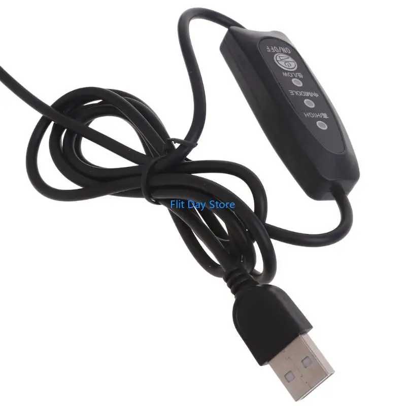 F92C USB quạt quạt thổi khí cao không khí lưu lượng dầu động cơ cắm trại máy thổi khí 5V2A