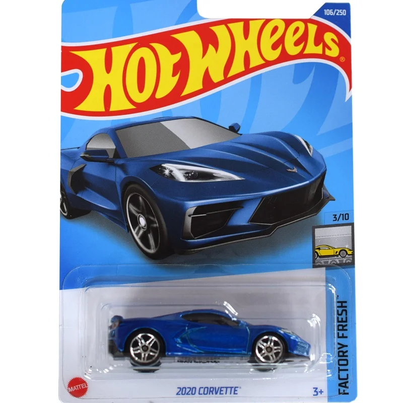 

2022-106 Hot Wheels Cars 2020 CORVETTE 1/64 Коллекция металлических литых моделей игрушечных транспортных средств