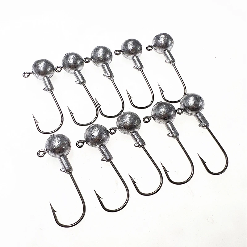 4g crank Jig head hook fishing hook head Jig lure hard bait soft worm jig hook for fishing