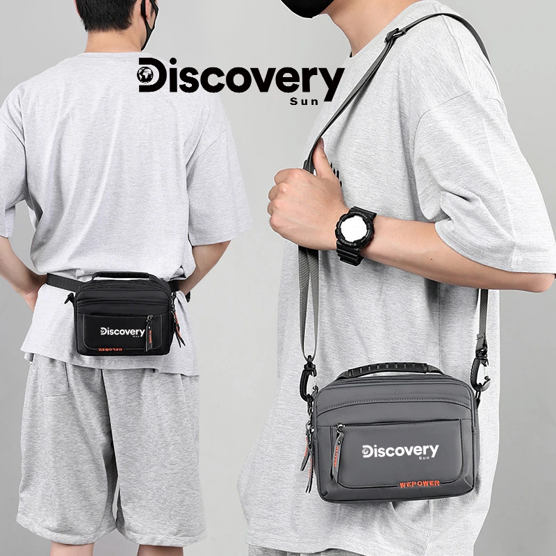 DISCOVERY-SUN  Travel Mini Bag Men High Quality Waterproof Shoulder Bag Small Crossbody Bag For Men Messenger Bag Connect Serie