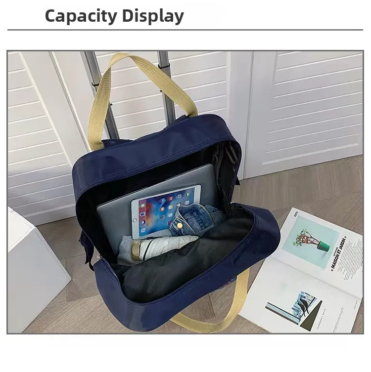 

Lightweight Ox Fabric Lage Bag with Multi-Directional Wheels Mother-Child Design Travel Bag Suitable for Busin Trips